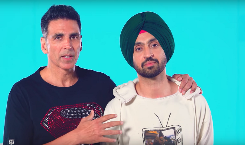 अक्षय र दिलजीतले गरे प्रसव पीडाको महसुस