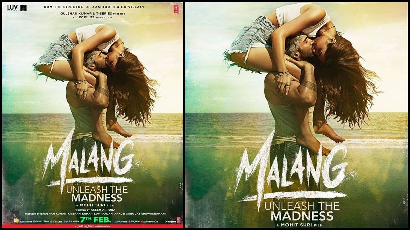 'मलाङ' को पोस्टरमा रोमान्टिक आदित्य र दिशा 