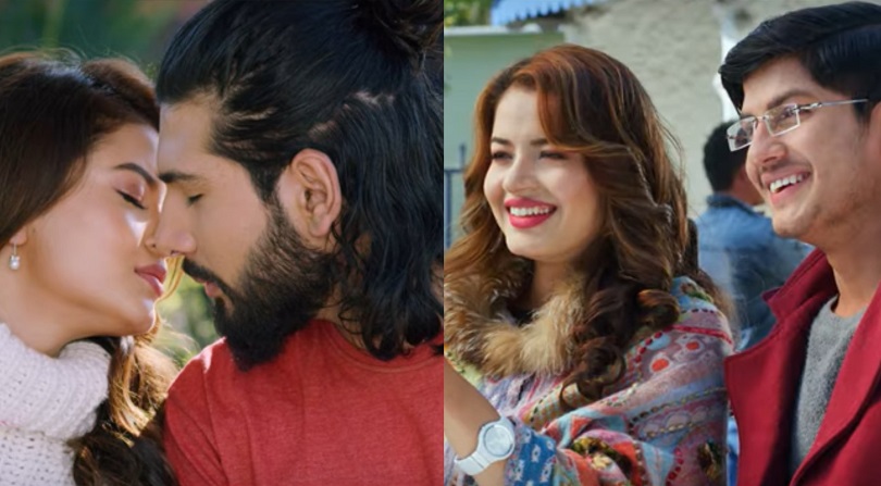  &lsquo;लभ डायरिज&rsquo;को गीतमा सुशील, रुबिना र विश्व जितको प्रेम(भिडियो)