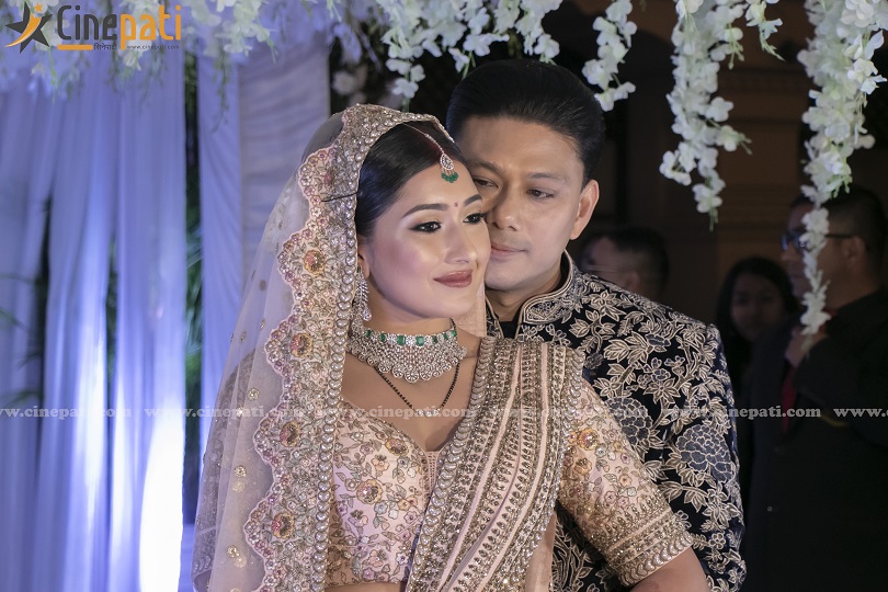 तस्बिरमा आँचलको रिसेप्सन पार्टी