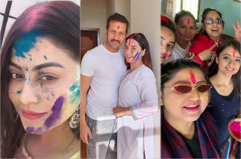 कसरी मनाउँदै छन् कलाकारले होली ?(फोटो फिचर) 