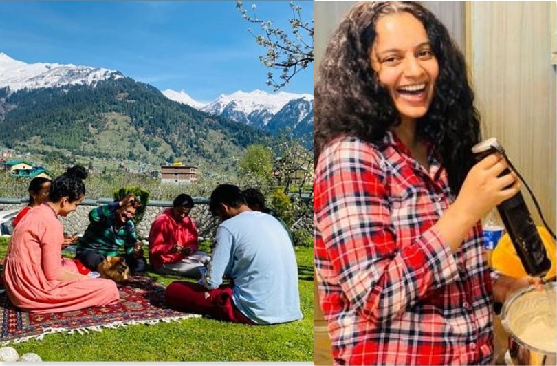 मनालीमा तास खेलेर बित्दै छ कङ्गनाको लकडाउन  