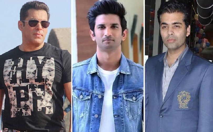 सुशान्त सिंह आत्महत्या प्रकरणमा सलमान, करन जोहर विरुद्ध मुद्दा दर्ता