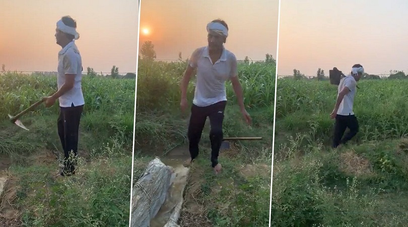 खेतमा काम गर्नमा मस्त नवाजुद्दीन सिद्दीकी