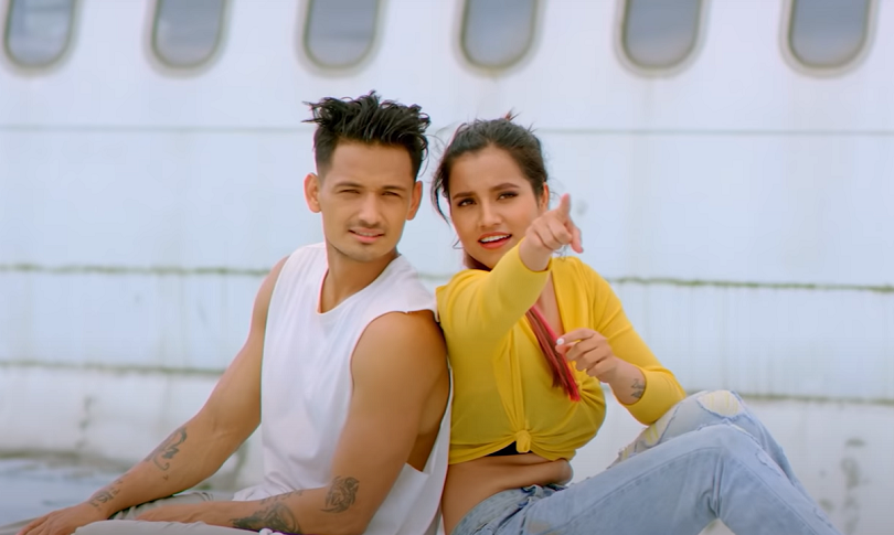 मेलिना र सुदनको डान्सिङ नम्बर 'उडी जाने जेट'(भिडियो)