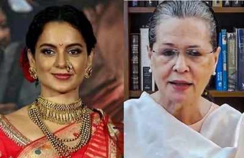 सोनिया गान्धीको मौनातामाथी कङ्गनाको प्रश्न 