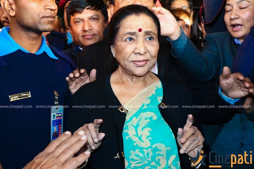  ८७ औँ जन्मदिन मनाउँदै गायिका आशा भोस्ले