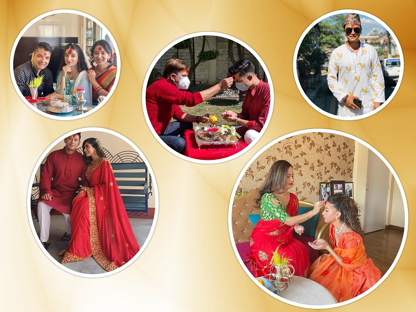 कसरी मनाए कलाकारले दशैँ ? (फोटो फिचर)