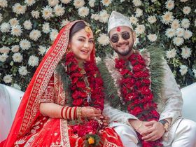 विवाहमा यसरी सजिइन  श्वेता (तस्बिर सहित)