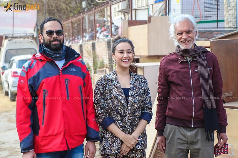 "पल्पसा क्याफे" मा स्वस्तिमा, पहिलो पटक नाटक गर्दै 