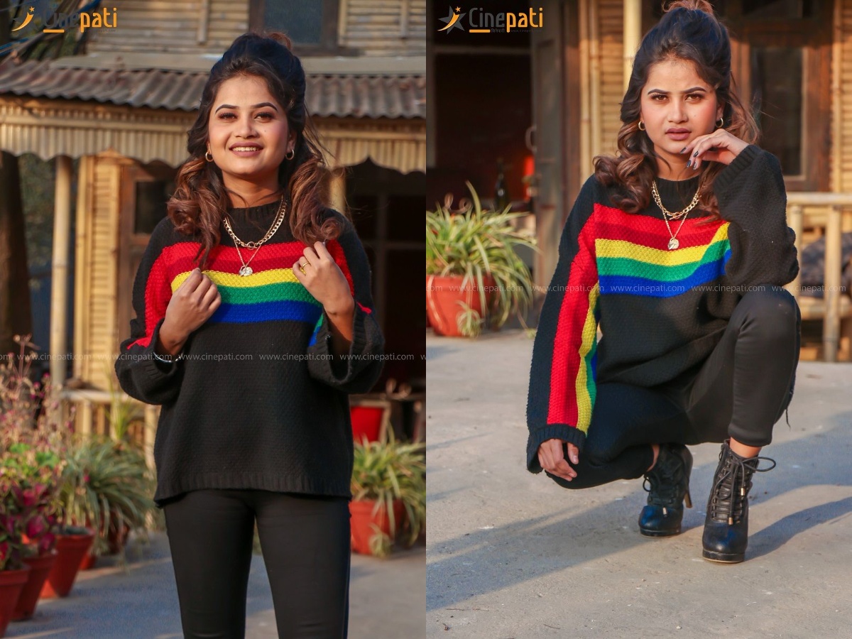  गायिका एलिना चौहानको ग्ल्यामर (फोटो फिचर)