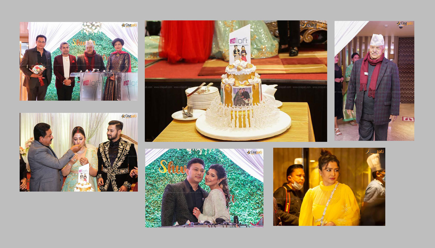 श्वेता र विजयन्द्रको बिहे पार्टीमा को को पुगे कलाकार ? (तस्बिर)