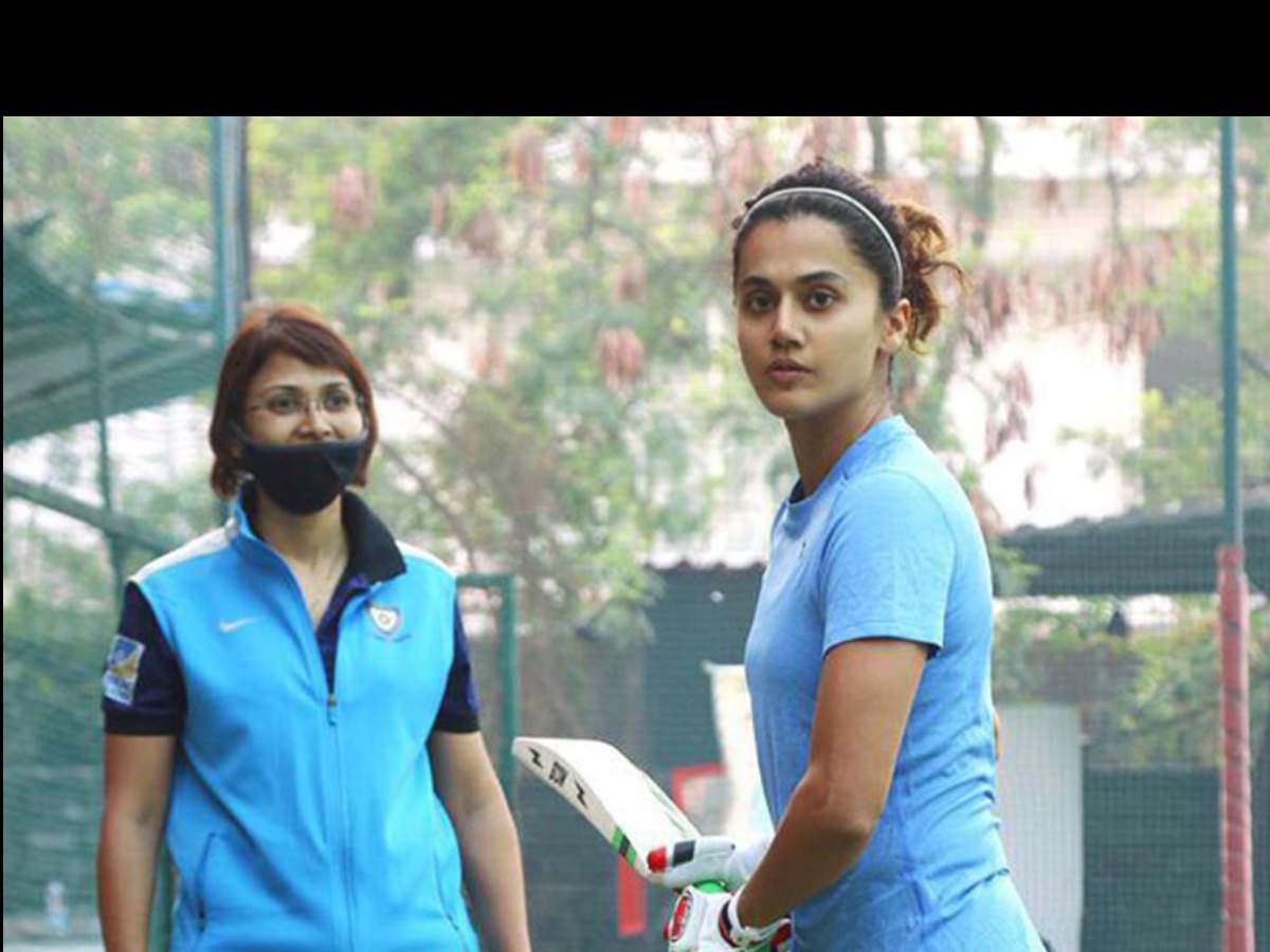 क्रिकेटर बन्दै तापसी 