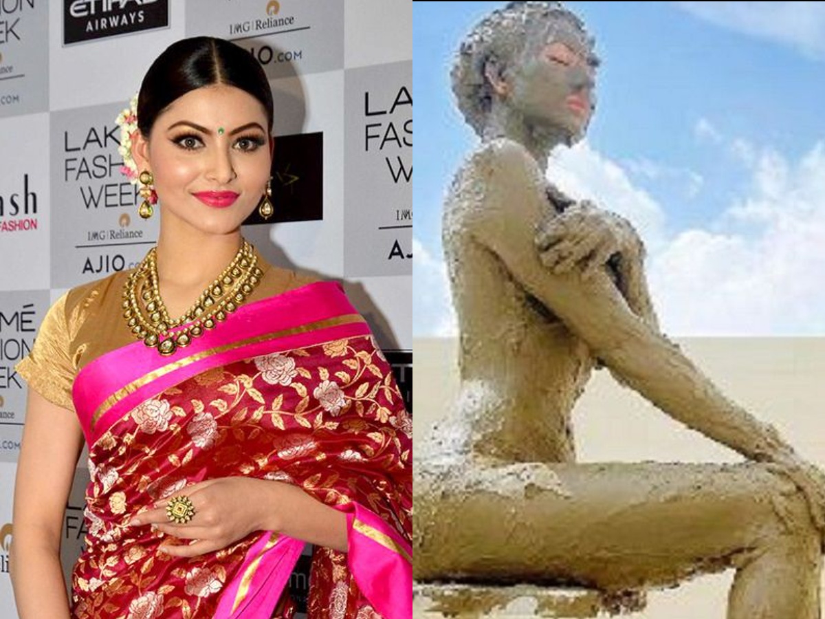 माटो थेरापीमा रम्दै उर्वशी 