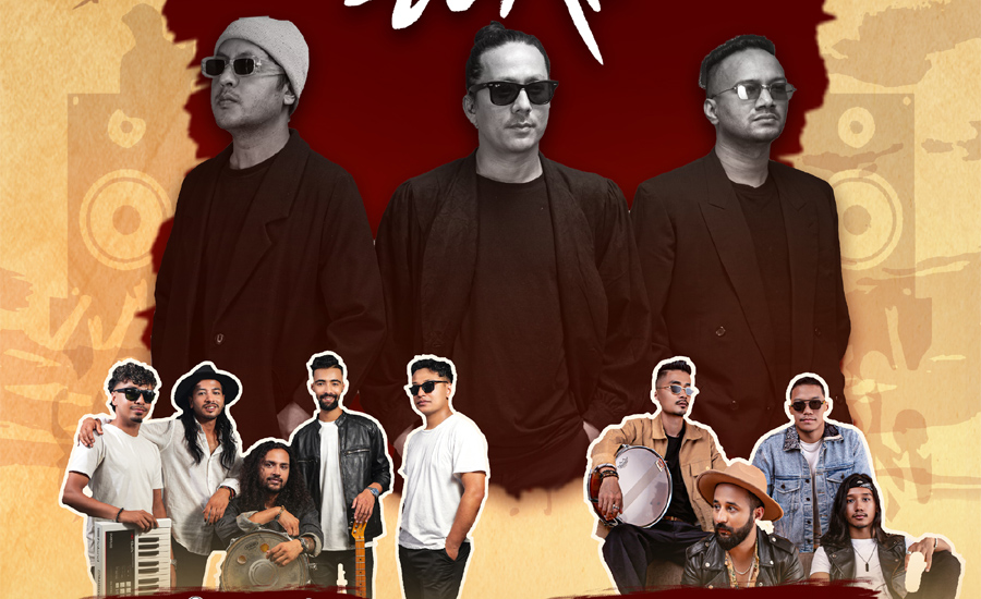 धरानमा &lsquo;त्रिगुट म्युजिकल नाइट&rsquo;, स्वर, रकहेड्स र द फिरन्ते सहित चर्चित कलाकारको प्रस्तुति