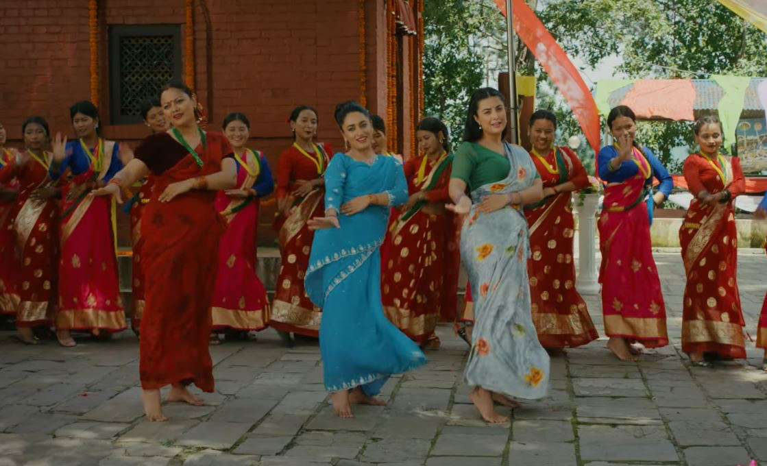 कोशोढुङ्गा&rsquo;को तीज गीत सार्वजनिक, सुरक्ष्या, ऋचा र नीतिको अभिनय