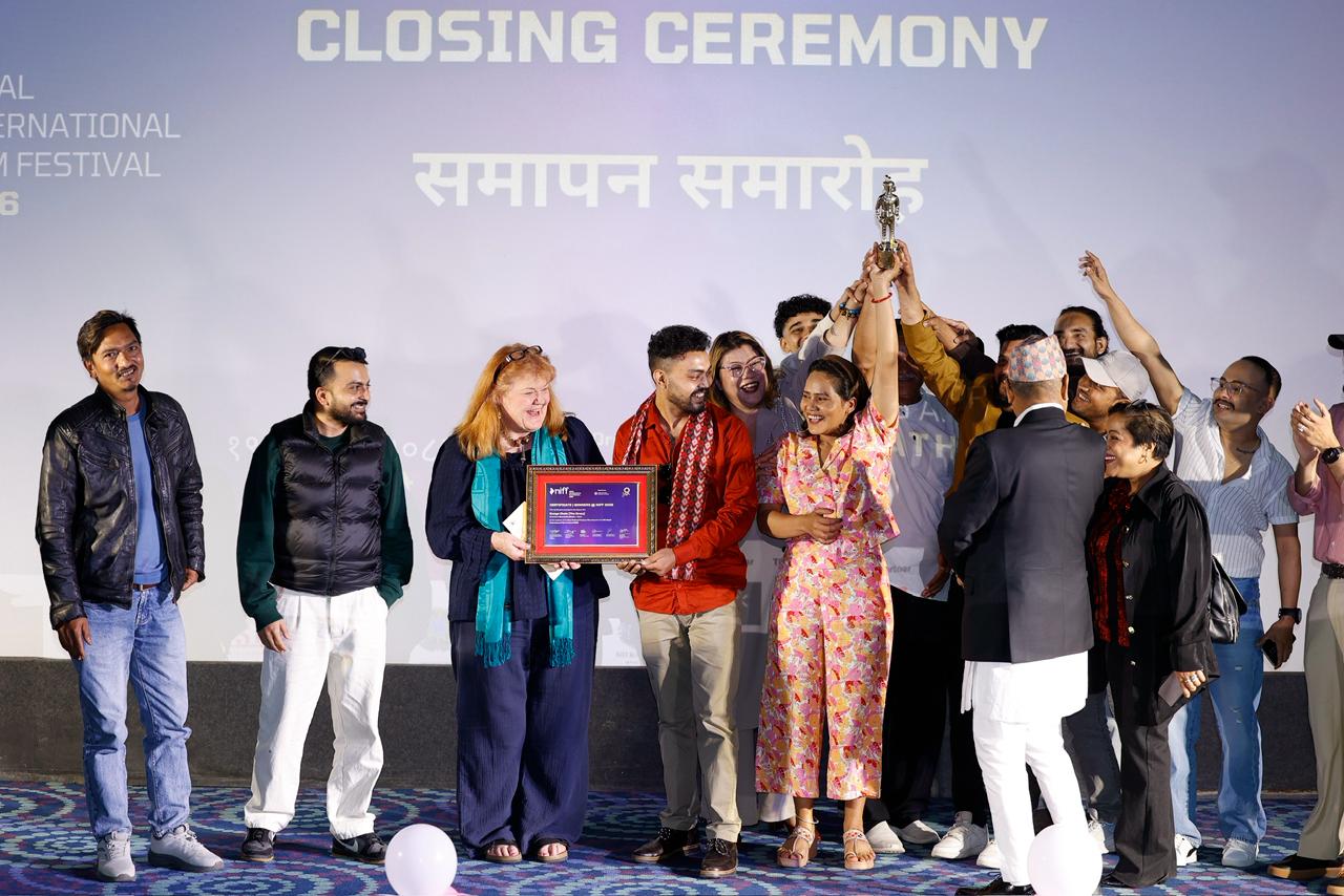 निफमा &lsquo;राजागंज&rsquo; सर्वोत्कृष्ट घोषित,&nbsp;&nbsp;नाजिर र सुरक्षाले जिते अवार्ड,&nbsp;नेपालबाट&nbsp;&lsquo;गुन्यू चोलो&rsquo;ले पायो अवार्ड