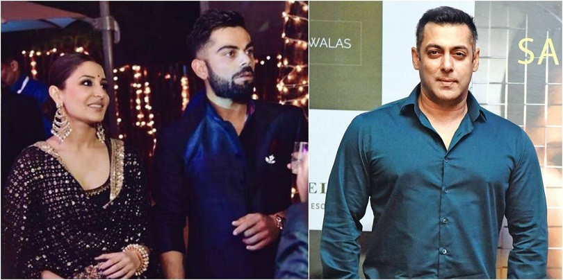 अनुष्का र बिराटको रिसेप्सन पार्टीमा किन पुगेनन् सलमान खान ?&nbsp;