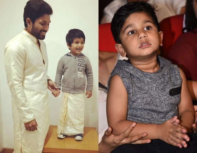 साउथ स्टार अल्लु अर्जुनले गरे आफ्नो छोरा सार्वजानिक&nbsp;